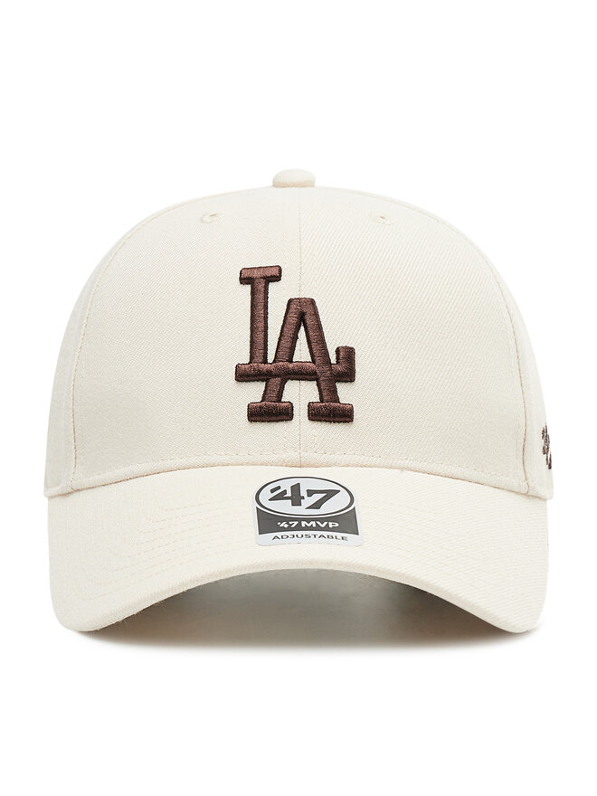 47 Brand Kšiltovka 47 Brand Los Angeles Dodgers B-MVPSP12WBP-NTG Béžová