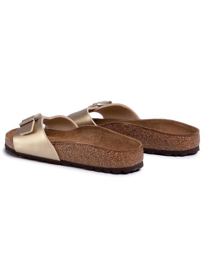 Birkenstock Pantoletten Birkenstock Madrid Bs 1016107 Goldfarben