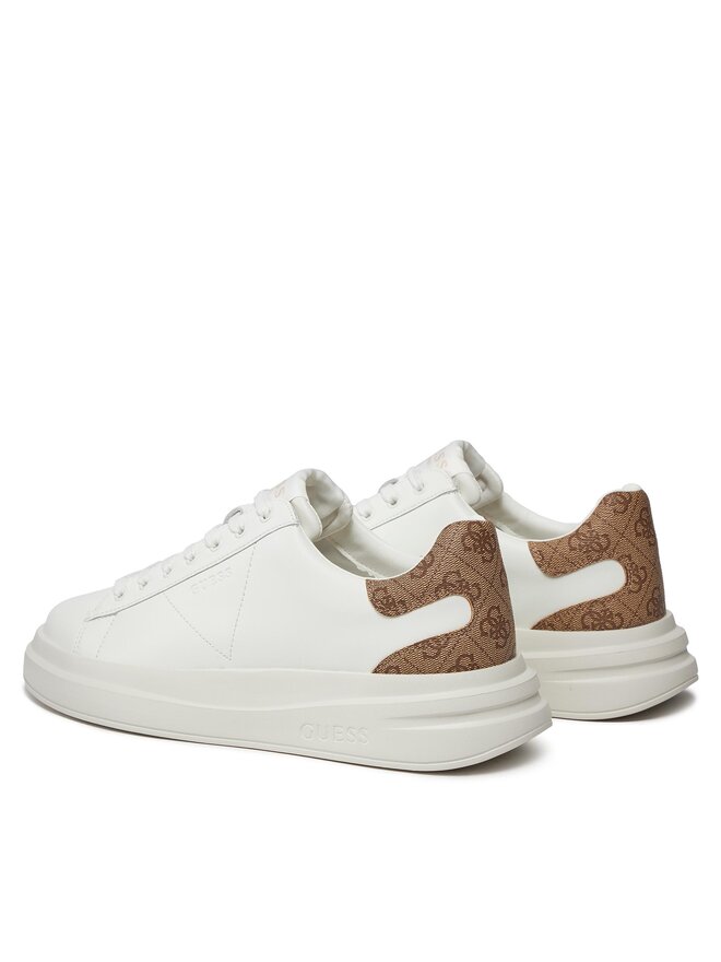 Guess Sneakersy Guess Elba FMPVIB LEA12 Bílá