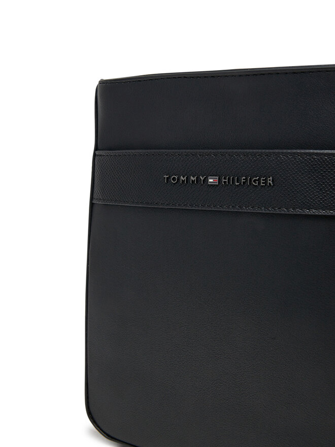 Tommy Hilfiger Τσαντάκι Tommy Hilfiger Th Corp Mini Crossover AM0AM13225 Μαύρο