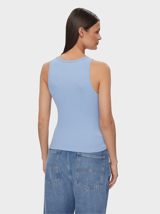 Tommy Jeans Tommy Jeans Top Essential DW0DW17382 Blau Slim Fit