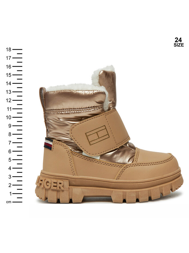 Tommy Hilfiger Botas de nieve Tommy Hilfiger Fur Boot T1A5-33605-1695 M Beis