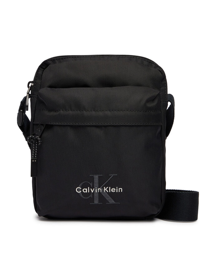 Calvin Klein Umhängetasche Calvin Klein Bold Reporter LV04D3421G Schwarz