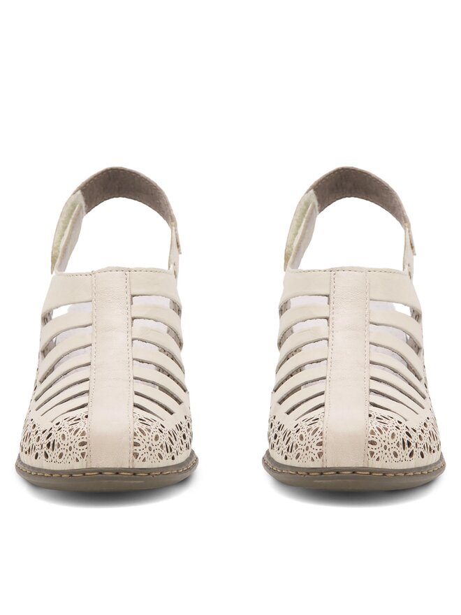 Rieker Halbschuhe Rieker 40959-60 Beige