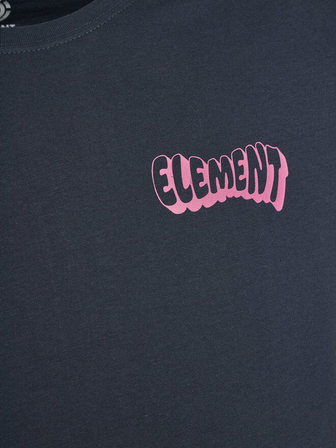 Element Element Póló Wind Water Fire Earth ELYZT00523 Sötétkék Regular Fit