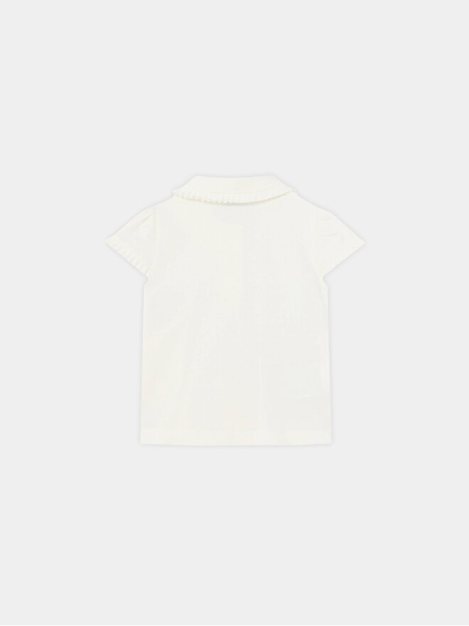 Mayoral Mayoral Poloshirt 1101 Écru Regular Fit