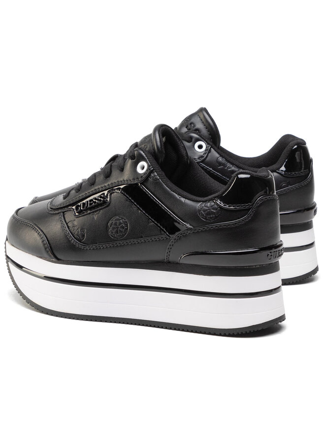 Guess Sneakersy Guess Hansin FL5HNS PEL12 Čierna