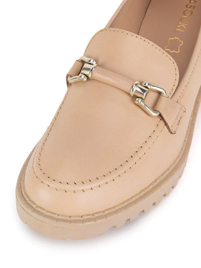 Lasocki Loafersy Lasocki WB-RONA-22 Beżowy