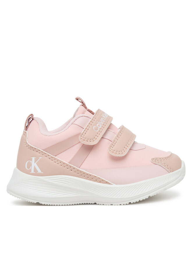 Calvin Klein Сникърси Calvin Klein Low Cut Velcro Sneaker V1A9-83102-1845 M Розов