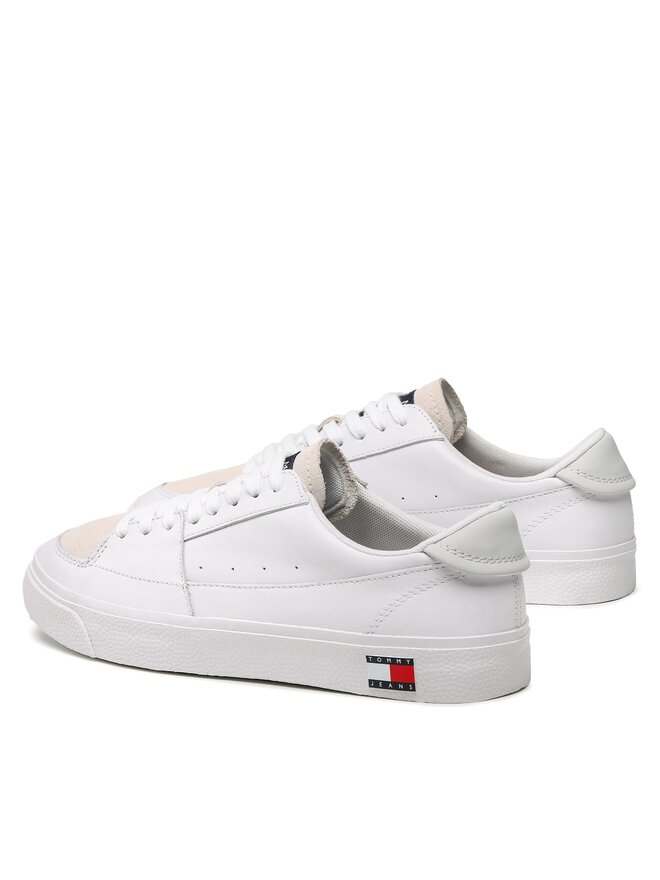 Tommy Jeans Сникърси Tommy Jeans Vulcanized Ess EM0EM01106 Бял