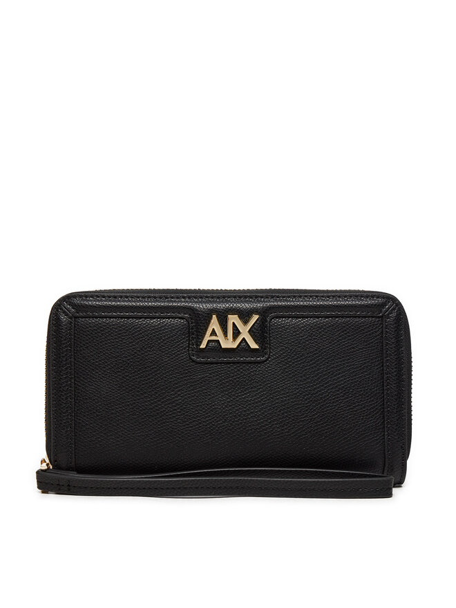 Armani Exchange Liels sieviešu maks Armani Exchange 948451 4R731 Melns