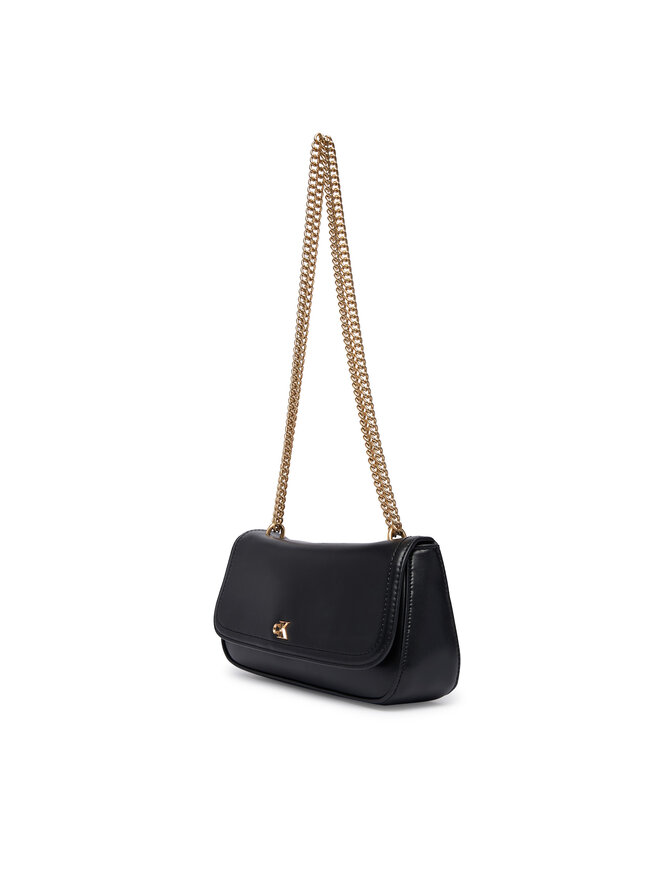 Calvin Klein Handtasche Calvin Klein Ck Convertible Chain Small Bag LV04F3172G Schwarz