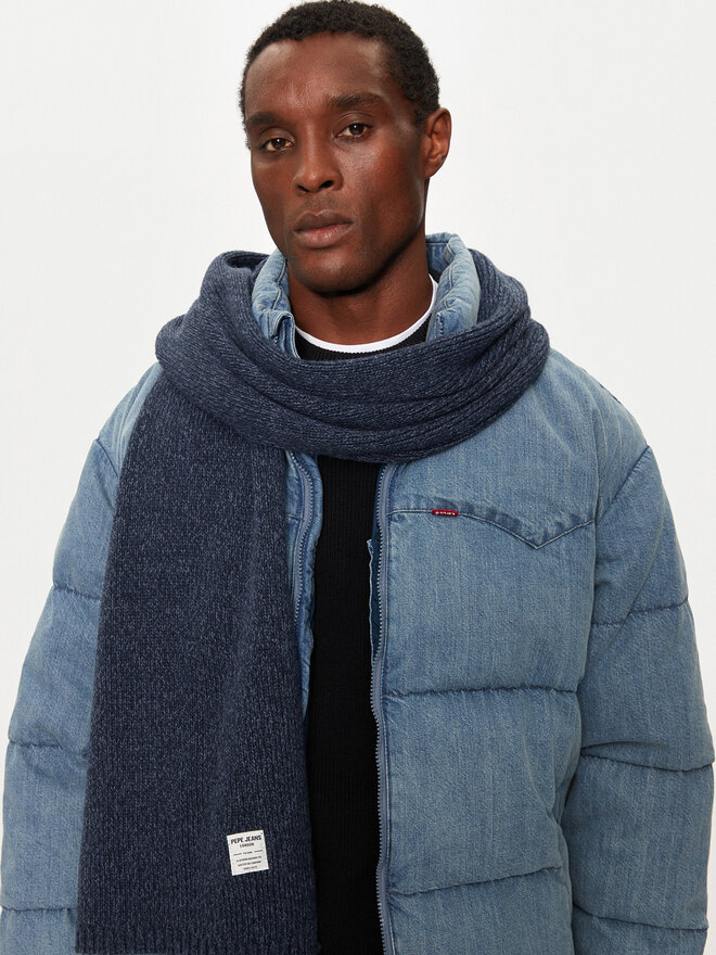 Pepe Jeans Šál Pepe Jeans PM110460 Tmavomodrá