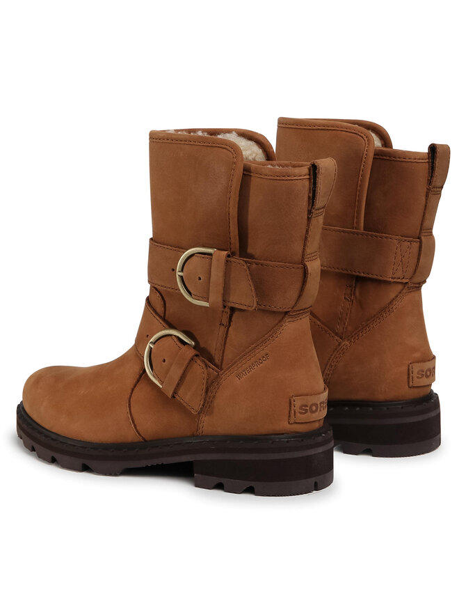 Sorel Μποτάκια Sorel Lennox Moto Boot Cozy NL3958 Καφέ