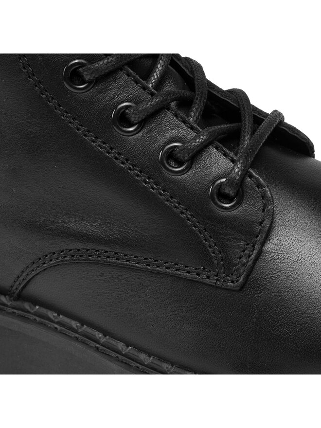 Tommy Jeans Μποτάκια Tommy Jeans Tjw Boot Zip Up EN0EN02305 Μαύρο