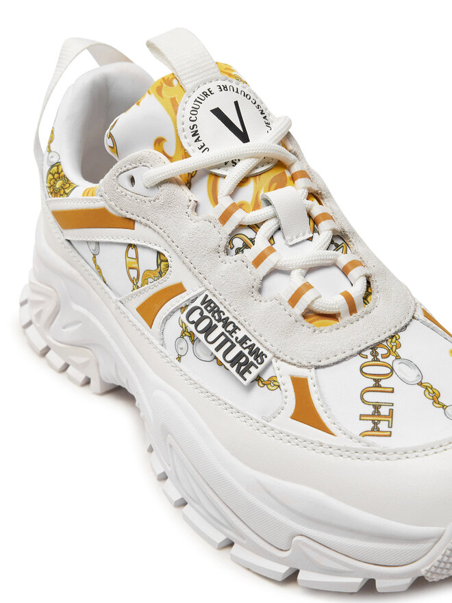 Versace Jeans Couture Sneakersy Versace Jeans Couture 77VA3SVG ZP321 Biały
