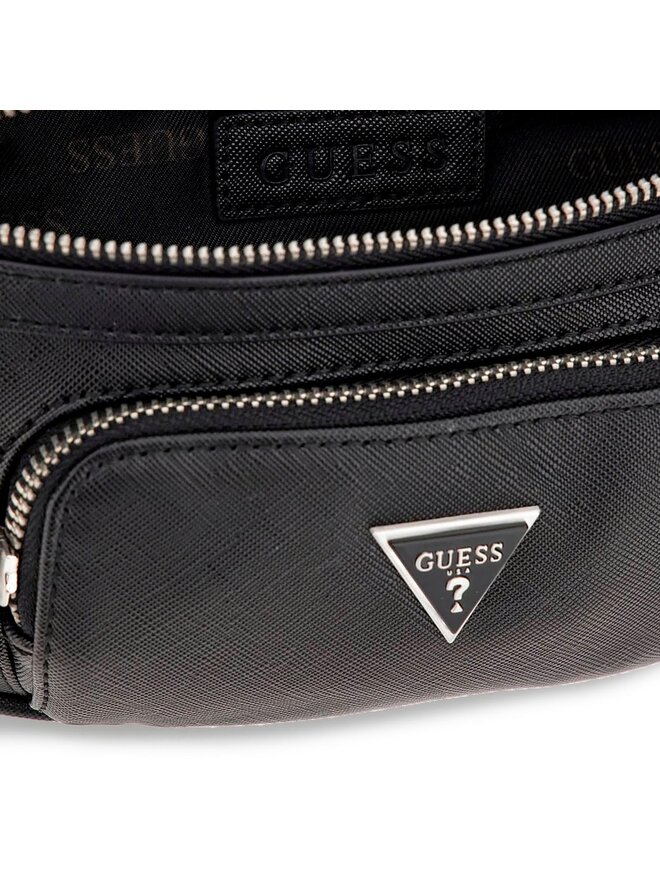 Guess Gürteltasche﻿ Guess Certosa Saffiano Smart Mini Bags HMECSA P3332 Schwarz