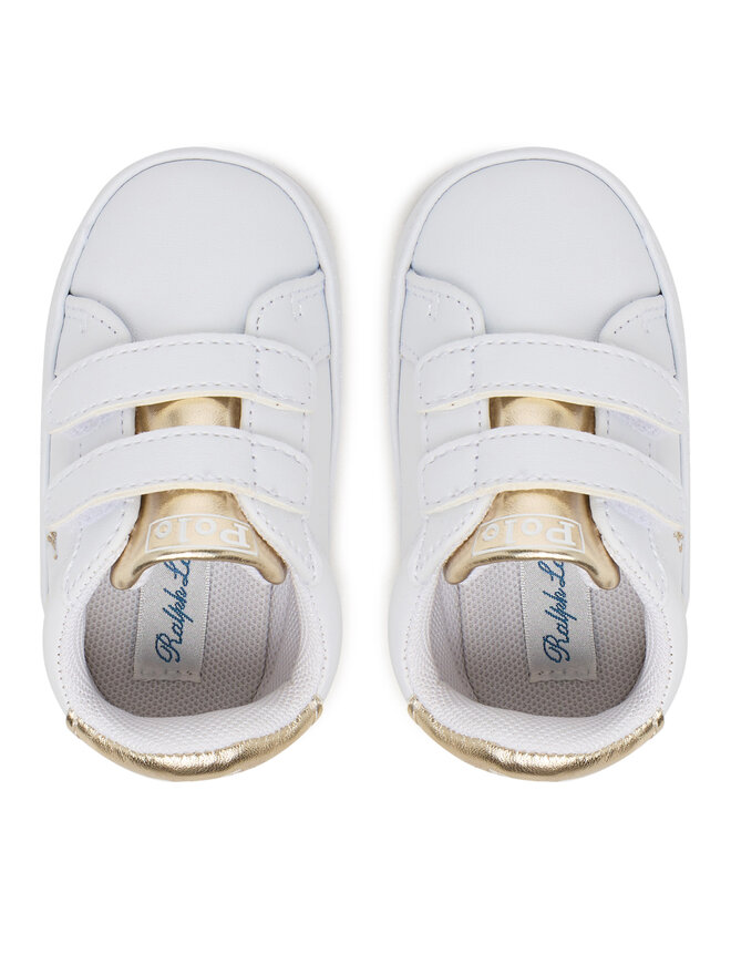Polo Ralph Lauren Scarpette per neonati Polo Ralph Lauren RL03389102 Heritage Court II EZ Bianco