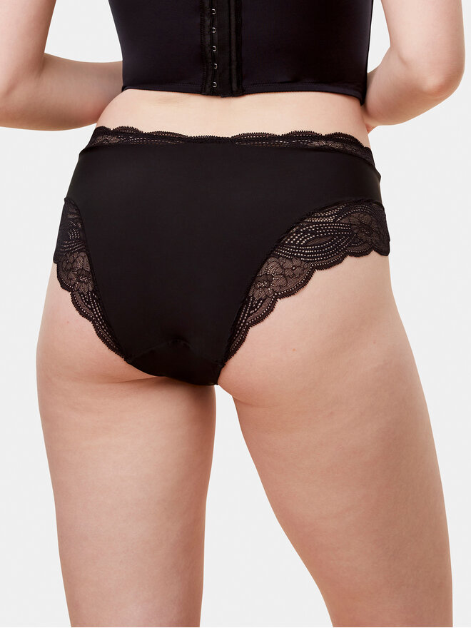 Triumph Triumph Klasične spodnje hlačke Lift Smart Bandeau Maxi EX 10215945 Črna