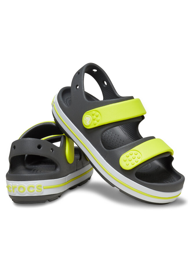 Crocs Sandały Crocs Crocband Cruiser Sandal K 209423 Szary
