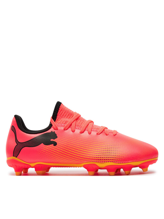 Black and orange puma football boots deals