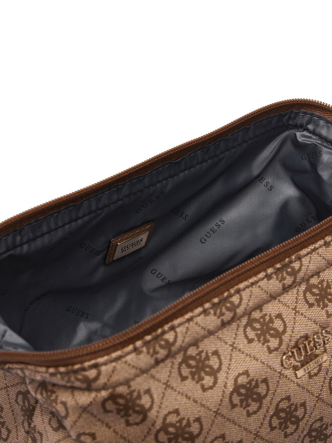 Guess Kosmetiktasche Guess Adrian Logo Travel TWNB21 68851 Hellbraun