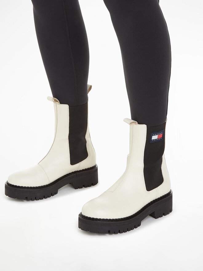 Tommy Jeans Botines Chelsea Tommy Jeans Tjw Urban Chelsea EN0EN02298 Blanco