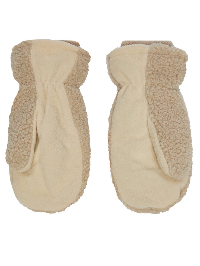 ONLY Дамски ръкавици ONLY Thea Teddy 15323520 Екрю