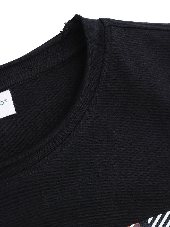 Coccodrillo Coccodrillo T-Shirt WC5143205WBJ Μαύρο Regular Fit