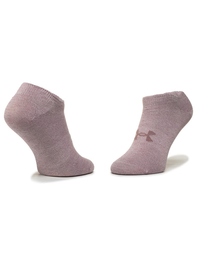 Under Armour Набір 6 низьких жіночих шкарпеток Under Armour Essential No Show 1332981-628 Кольоровий