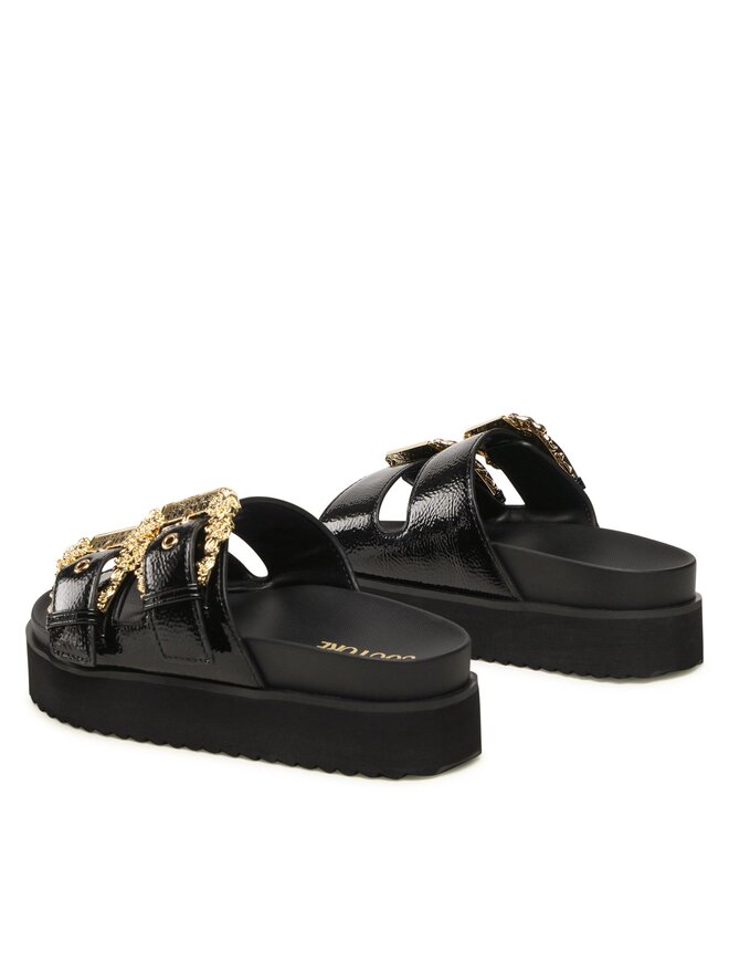 Versace Jeans Couture Шльопанці Versace Jeans Couture 74VA3SM1 ZS539 Чорний