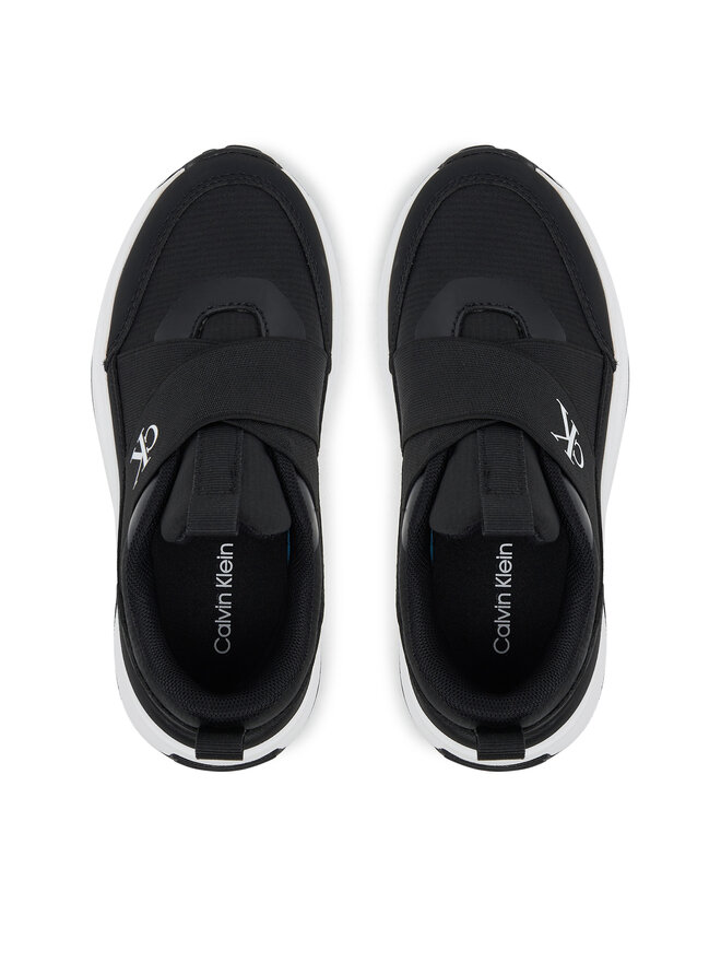 Calvin Klein Сникърси Calvin Klein Low Cut Sneaker V3X9-83172-1845 S Черен