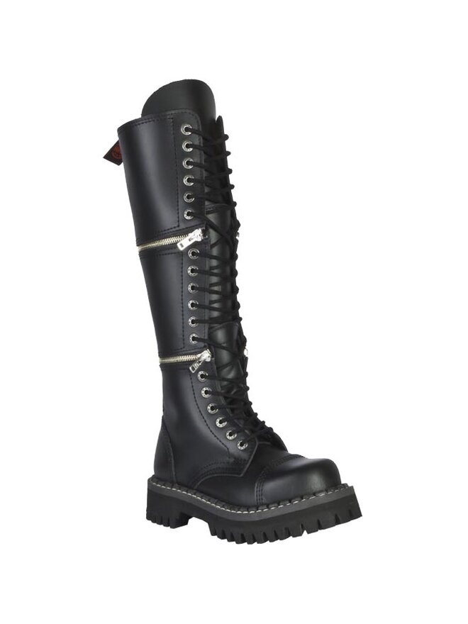 KMM Schnürstiefel KMM 201 Schwarz