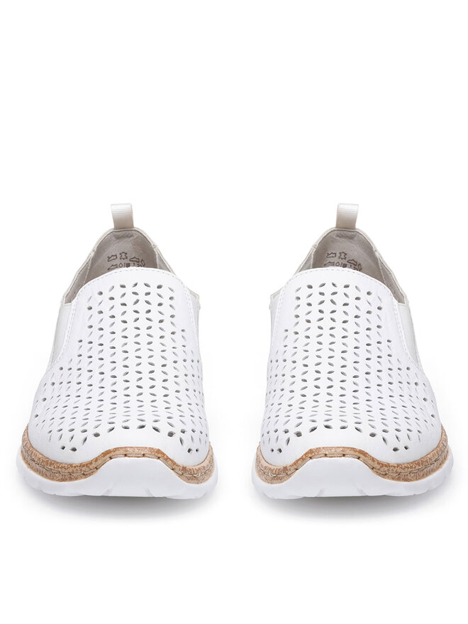 Rieker Halbschuhe Rieker N4251-80 Weiß