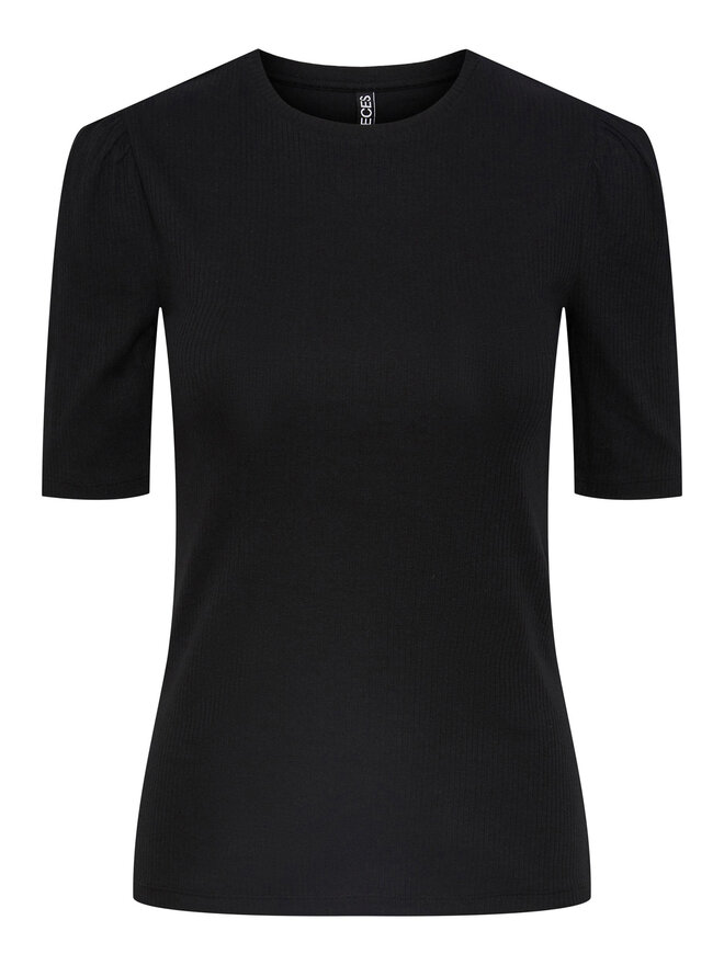 Pieces Pieces T-Shirt 17133700 Schwarz Slim Fit