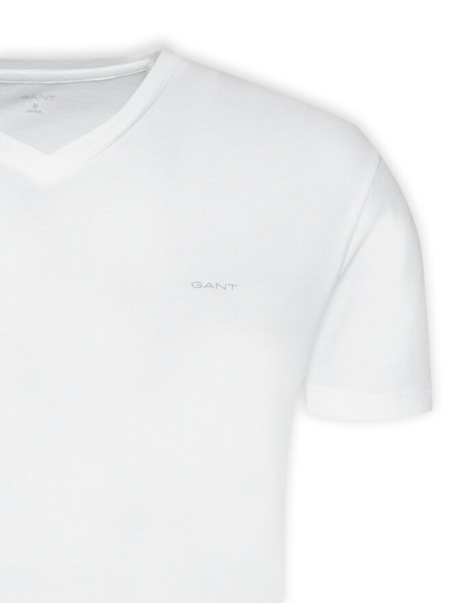 Gant Gant Pack de 2 camisetas 900012018 Blanco Regular Fit