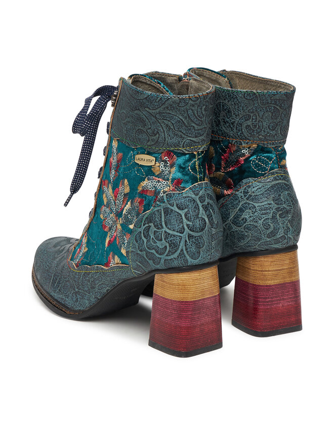 Laura Vita Schnürschuhe Laura Vita Idcano 06 Türkisfarben