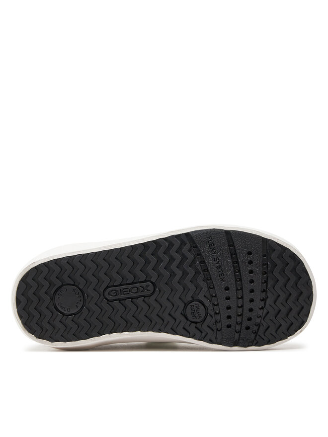 Geox Sneakersy Geox B Kilwi Boy B45A7D 08554 C0552 S Bílá