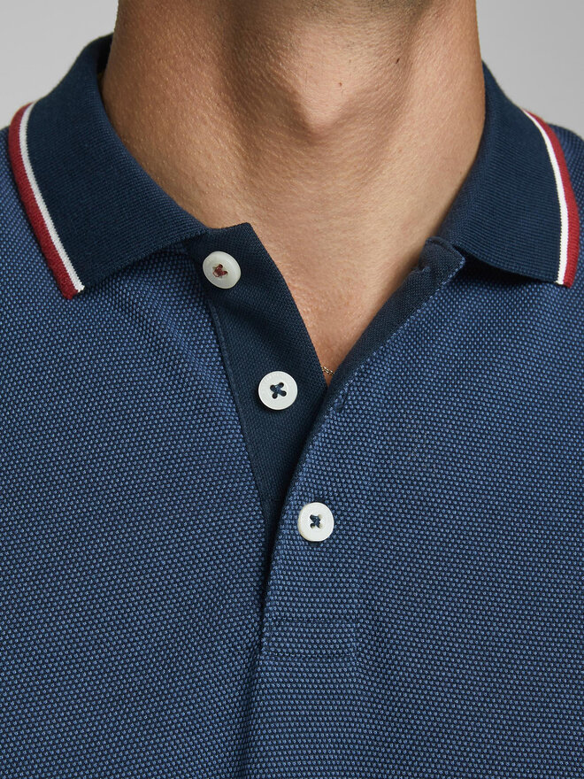 Jack&Jones Jack&Jones Pólóing 12174038 Sötétkék Regular Fit