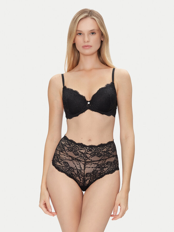 YSABEL MORA YSABEL MORA Klassischer Damenslip mit hoher Taille 10141 Schwarz