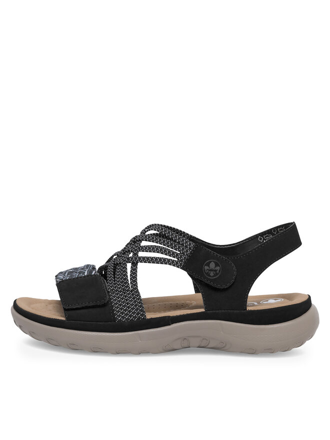 Rieker Sandalen Rieker 64889-00 Schwarz