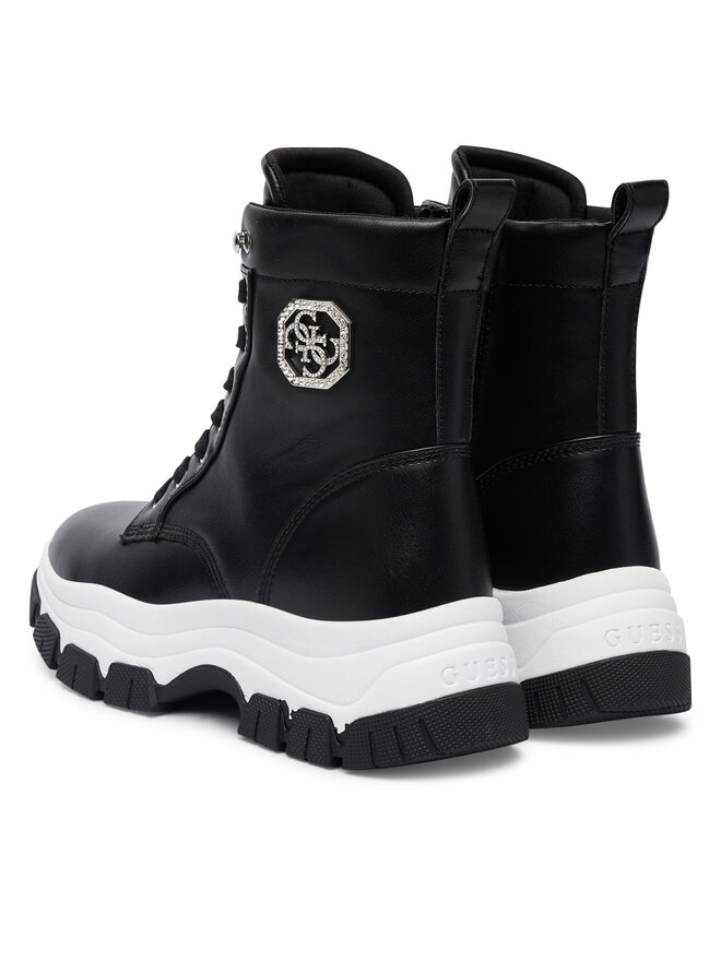 Guess Schnürschuhe Guess FLFBNZ ELE12 Schwarz