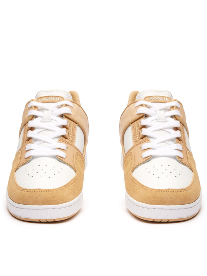 Lacoste Sneakersy Lacoste Court Cage 747SFA0105 Brązowy