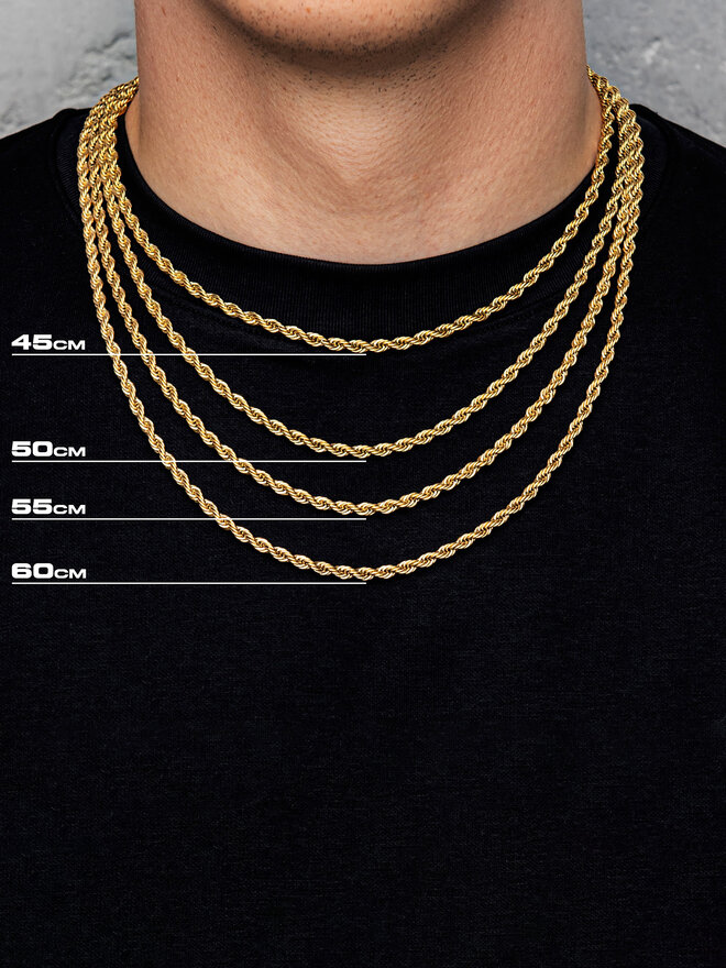 ICED STUFF Catena ICED STUFF Rope Oro