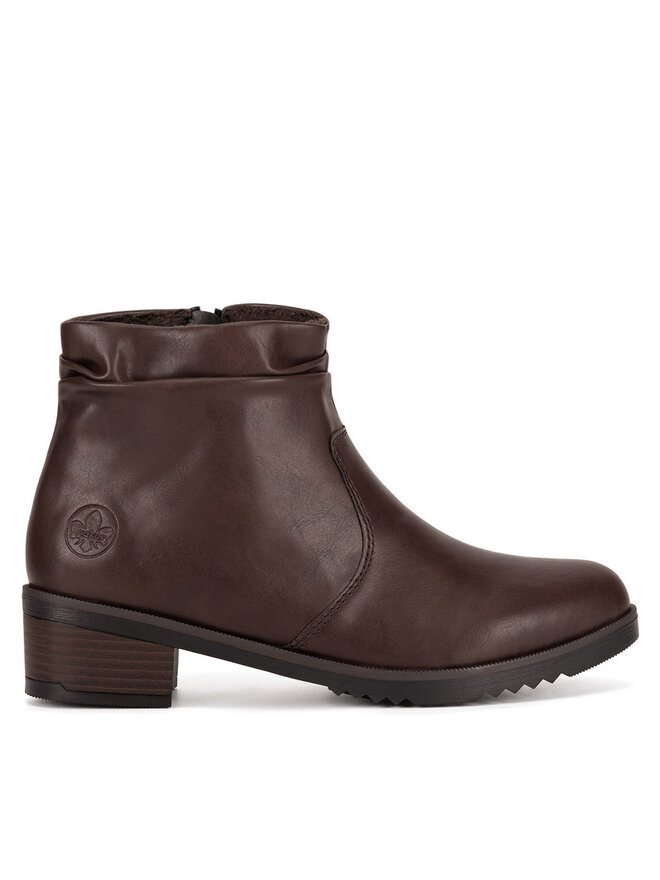 Rieker Polokozačky Rieker Y0551-25 Hnědá