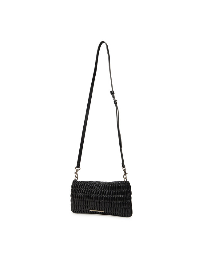 Calvin Klein Jeans Ročna torba Calvin Klein Jeans Rouched Zip Top Bag LV04K3090G Črna