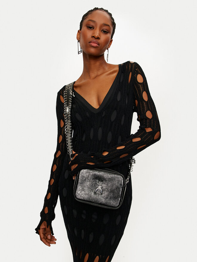 Patrizia Pepe Handtasche Patrizia Pepe 2B0186/L130-K103 Schwarz