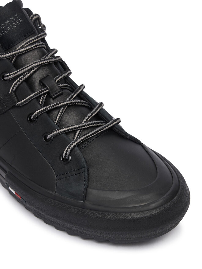 Tommy Hilfiger Sneakers Tommy Hilfiger Harlem Street Cleat Winter FM0FM05954 Schwarz