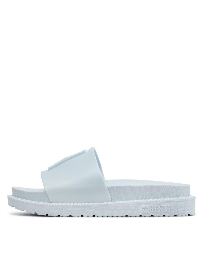 Big Star Shoes Klapki Big Star Shoes LL274428 Biały