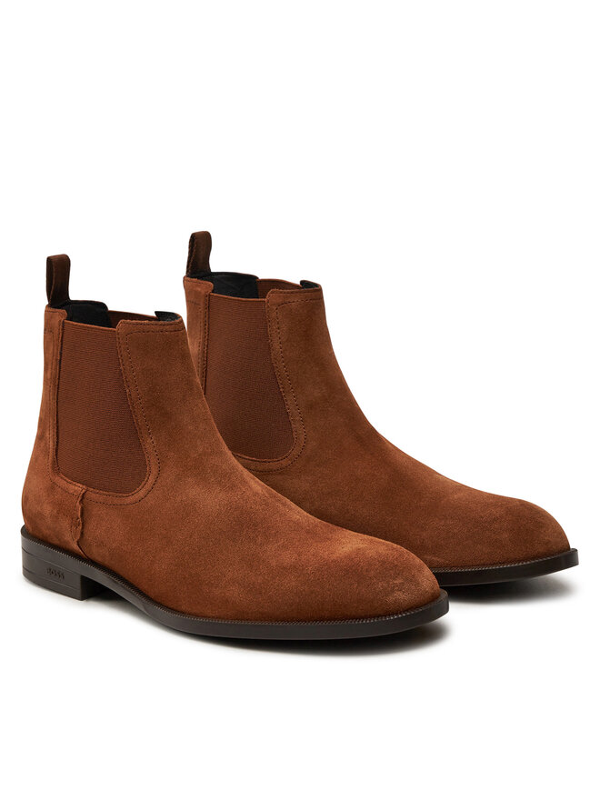 BOSS Klassische Stiefeletten Boss Tayil Cheb sd 50523054 Braun